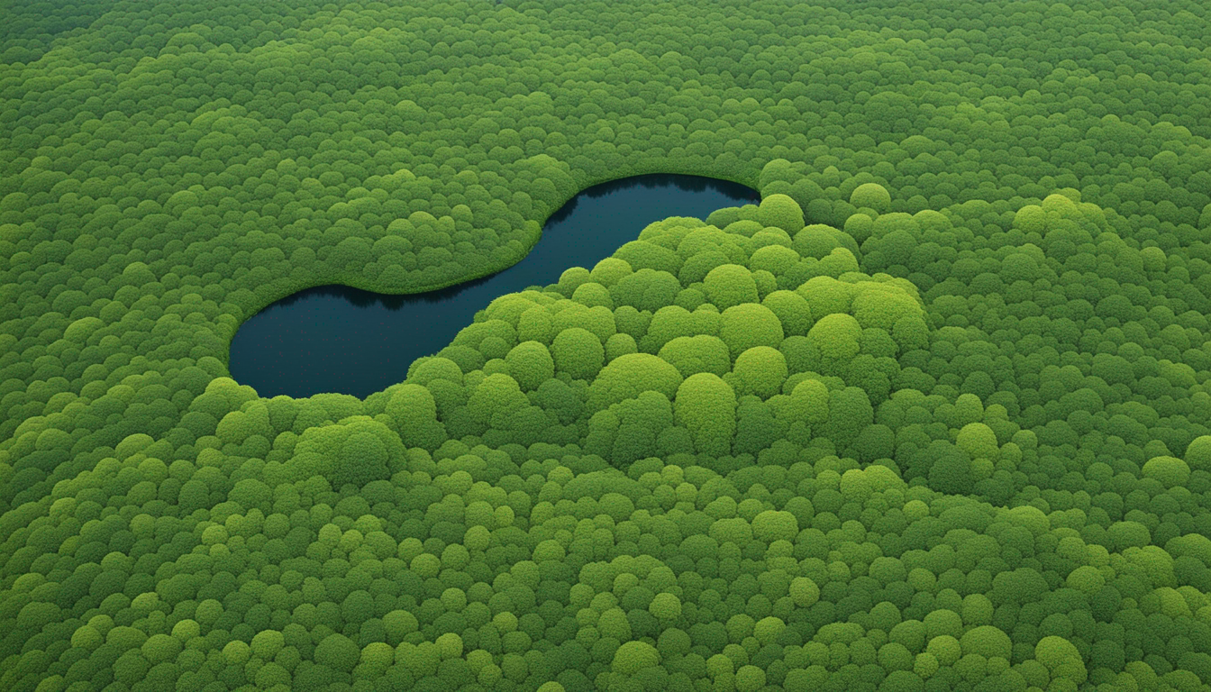The Future of Travel Is Climate-Positive - AI Generated Illustration