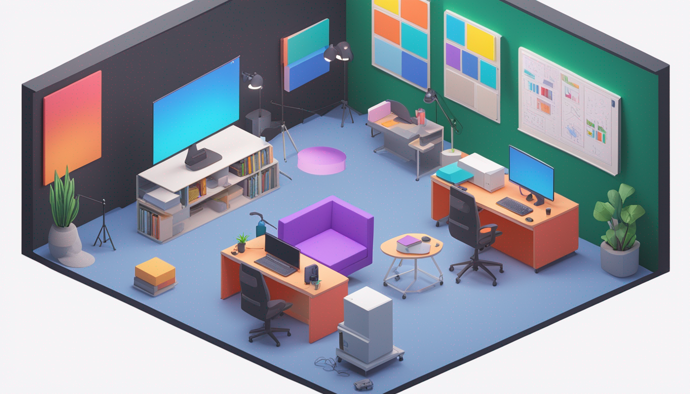 How I Turned My Knowledge Into a 6-Figure Course - AI Generated Illustration