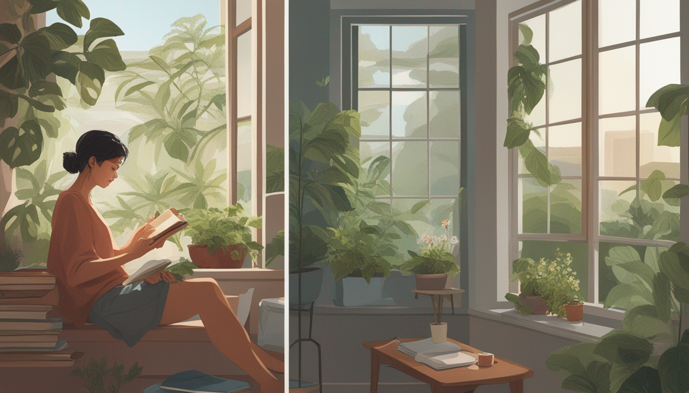 The Hidden Cost of Your 5-Hour Screen Time - AI Generated Illustration