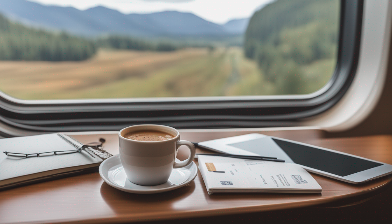 Digital Nomad 2.0: Shorter Trips, Deeper Connections - AI Generated Illustration