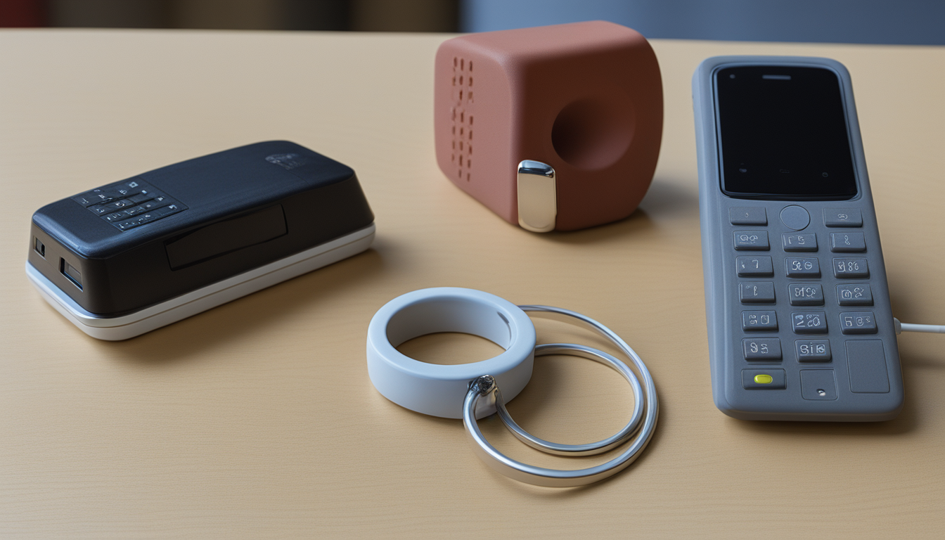 The Minimalist's Guide to Everyday Carry Tech - AI Generated Illustration